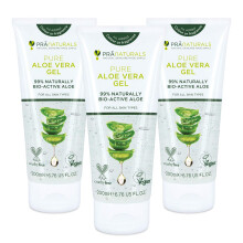 PraNaturals Pure Aloe Vera Gel 200ml ? Soothing & Hydrating, Rich in vitamins, for bug bites and minor burns, For all skin types, Cruelty-free & Vegan
