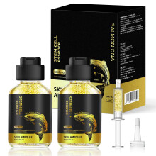 Salmon DNA Ampoule, Korean Micro Needling Serum Booster,2PCS PDRN Ampoule for Firming & Youthful-Looking Skin, Hydrating Korean Skincare 30ML