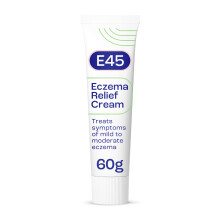 E45 Eczema Relief Cream 60g ? To Treat Symptoms of Eczema ? Reduces itching and redness ? Emollient Cream ? Steroid free