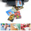 50 Sheets A4 White Card 250gsm, Thick Printer Card Paper 4