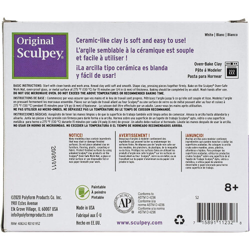 Polyform Sculpey Original Box, 794 g - White 2