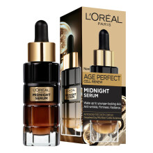 L'Oreal Paris Cell Renew Midnight Serum, Age Perfect, Anti-Oxidant Recovery Complex Night Face Serum, Targets Wrinkles, Firmness & Radiance for