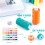 72-Piece Vibrant Sewing Thread Set??, ??36 Unique Colours Cotton Thread for Sewing Machine??, 400-Yard ??Sewing Machine Threads?? with Matching 2