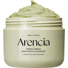 Arencia Korean Rice Mochi Face Cleanser - Face Mask, Foaming Cleanser, Gentle Scrub All in One - Deep Cleansing, Moisturizing, Pore Minimizing,