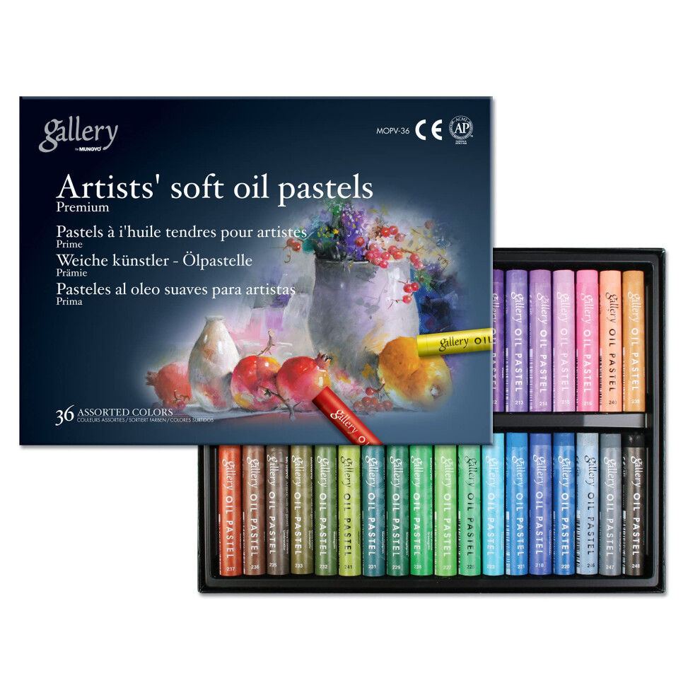 Mungyo Gallery Soft Oil Pastel for Artist Premium 36 Colors Drawing MOPV36-image-OPC-PR87PP9-NEW