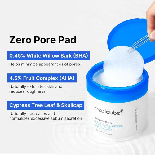 MEDICUBE Zero Pore Pad 2.0 (70 Pads / 155 g) 2
