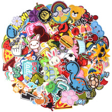 TACVEL 60PCS Random Assorted Styles Embroidered Patch Sew On/Iron On Patch Applique Clothes Dress Pants Hats Jeans Sewing Flowers Applique DIY