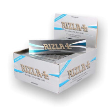 Rizla Micron King Size Slim (Micron Thin) Smoking Rolling Papers - 1 Box X 50 Booklets