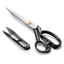 Fabric Scissors 10 Inch(25.4CM), Sewing Dressmaking Scissors High Carbon Steel Razor Sharp Tailor's Shears for Cutting Fabrics, Leather, Clothes,