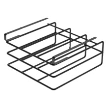 Under Cabinet Cutting Board Holder 27x26x11.5cm Stainless Steel Rack for Space Saving Kitchen Storage