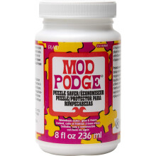 Mod Podge, Water-based Sealer, Glue and Finish, Puzzle Saver, Dries Clear, CS15068, 236 ml Bottle