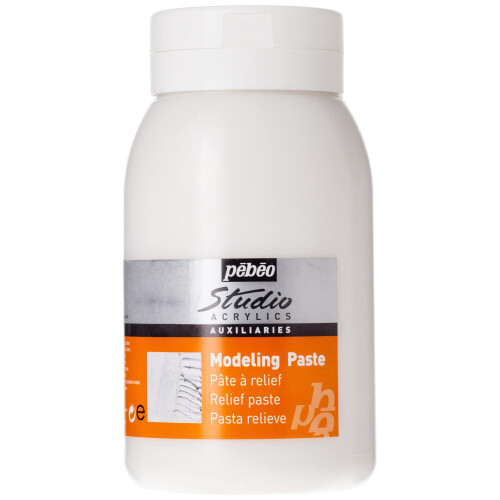 PEBEO 524160 Studio Modelling Paste 1 L, APP1,white