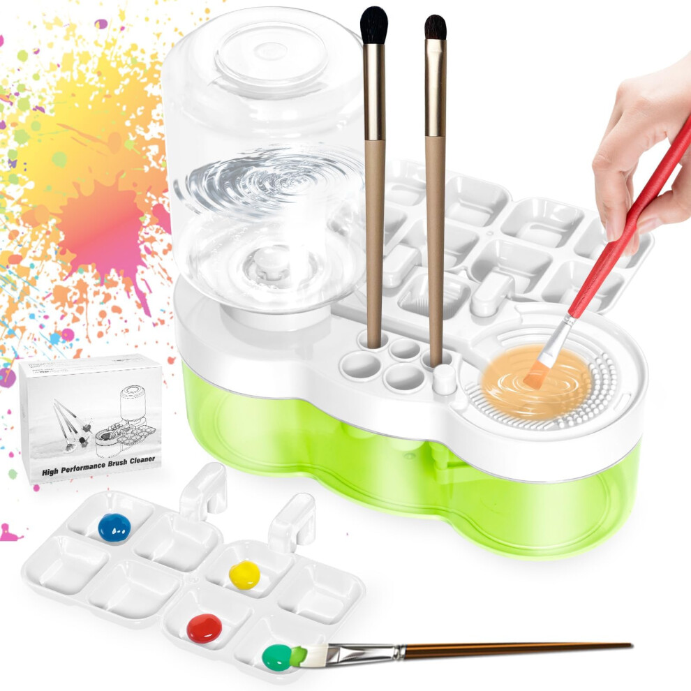 Brush Rinser, Paint Brush Cleaner Art Supplies, Water Cycle Rinser, Multifunctional Paint Brush Cleaner For Acrylic And Water-Based Paint Cleaning 5051221546162