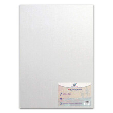 A1 Canvas Panel Stretched Blank Canvas Board Primed Artist Boards 100% Cotton For Oil Paint Acrylic Painting Mixed Media Acid Free White Canvases Art