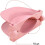Dumpling Maker with Foldable Design, Wheat Straw Dumpling Mold for Quick Shaping, Blue Small 3