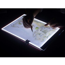 Ultra-Thin A4 Portable LED Light Box Tracer Board Dimmable Art Craft Tracing LightBox Light Pad up for Artists Drawing Sketcher Sketching Animation