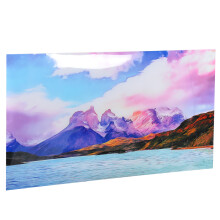 Colorful Sky Aquarium Background Poster 91x50CM PVC Fish Tank Wallpaper