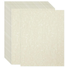 Acidea 100 Sheets Printed Parchment Paper, 180GSM Thickened A4 Creamy White Blank Certificate Printing Paper, Ivory Antique Textured Double Side
