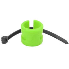 Protetor de corrente de bicicleta, anel de proteção de borracha para corrente, protetor de quadro e garfo dianteiro, capa protetora verde.