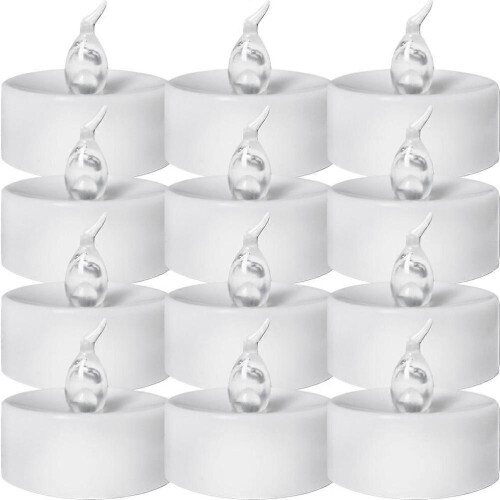 12 velas LED sin llama 1