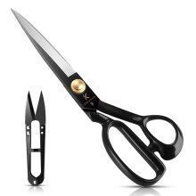 Dressmaking Scissors 9 Inch(24cm) - Dressmaker Tailor's Sewing Fabric Shears for Cutting Fabric, Clothes, Leather, Raw Materials(Right-Handed)