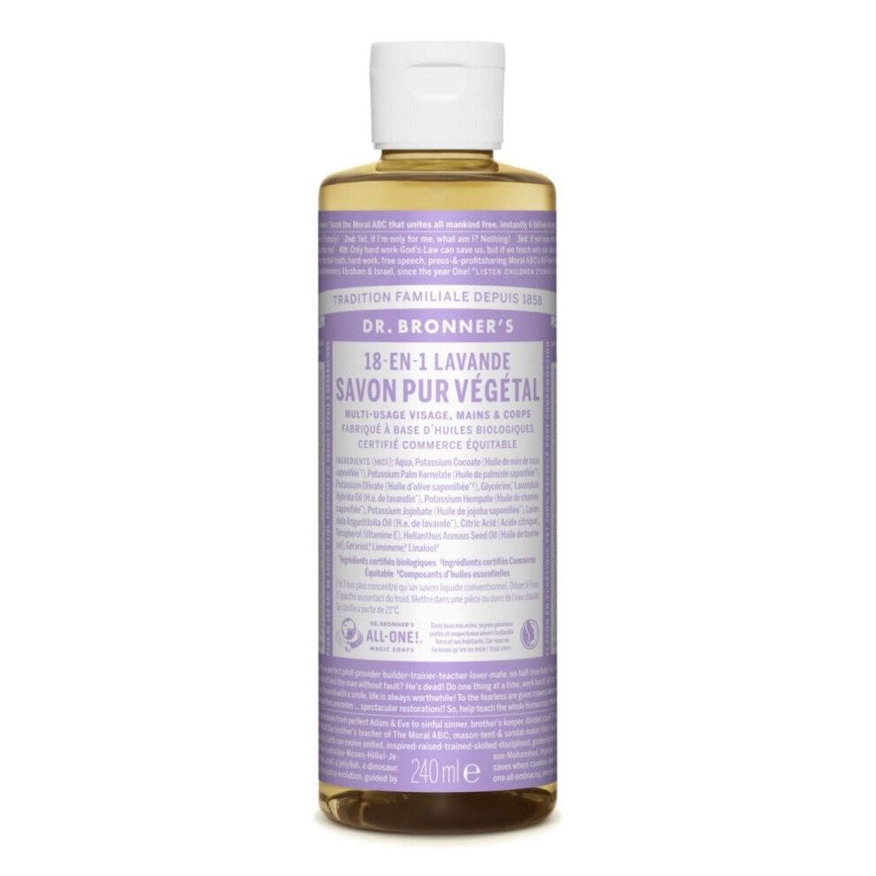 Dr. Bronner's Dr.bronner's Savon Pur V?G?Tal Lavande 240Ml