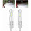 2x H1 6000K LED-strålkastarlampsats 5