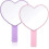 Small Handheld Mirror Travel Makeup Mirror Handheld Cosmetic Mirror 1
