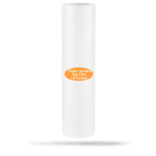 New brothread 25 Microns Transparent Wash away - Water Soluble Embroidery Topping Film - 10"x10Yd roll - Cut into Variable Sizes for Machine