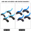 Children Bicycle Brake Levers, Adjustable, Ergonomic, Black Blue 5