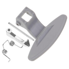set de mânere metalice de schimb pentru ușă de mașină de spălat, piesă de schimb pentru mașină de spălat cu tambur LG