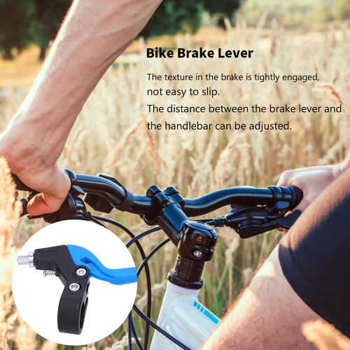 Children Bicycle Brake Levers, Adjustable, Ergonomic, Black Blue 2