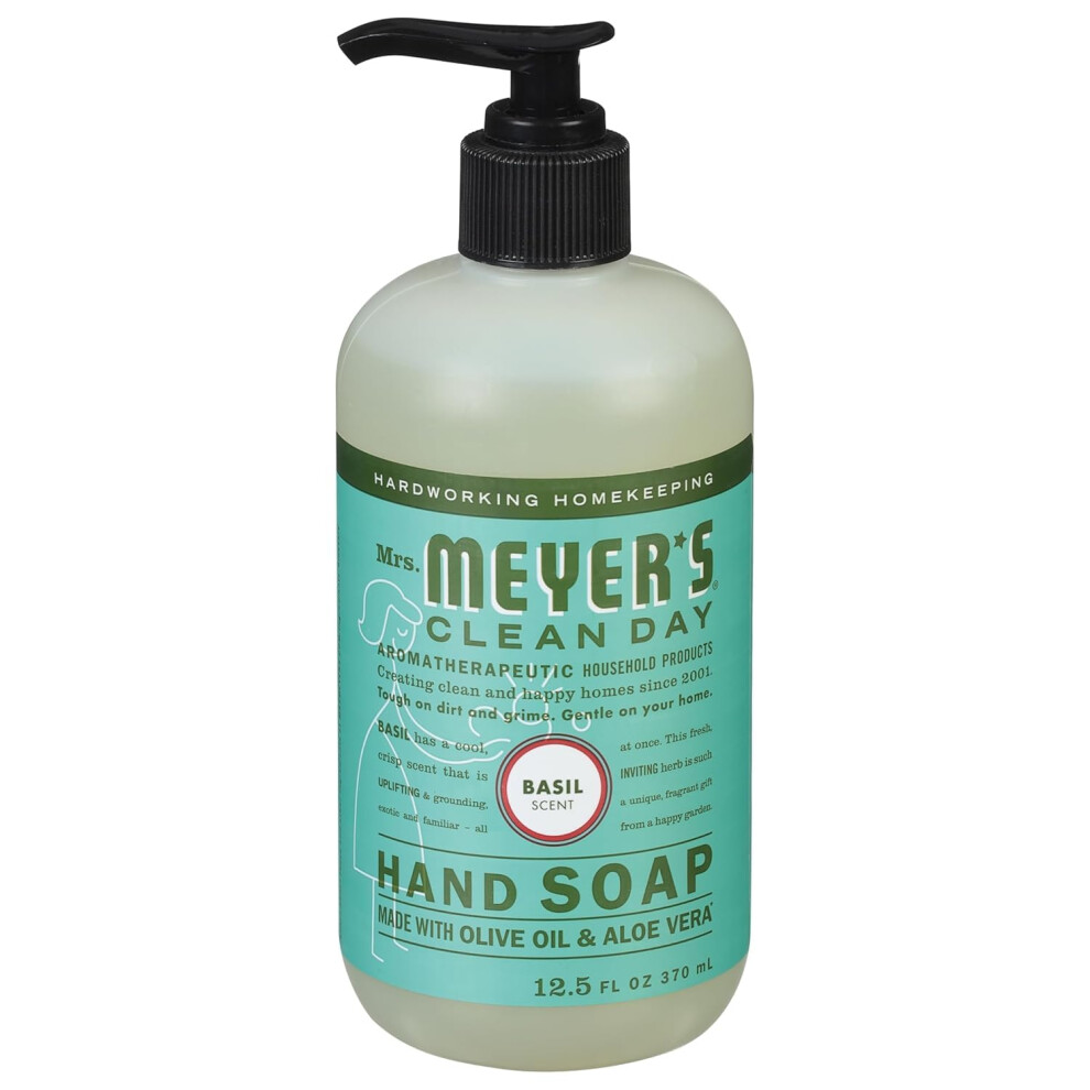 Mrs. Meyer's Clean Day Liquid Hand Soap - Basil - 12.5 Oz