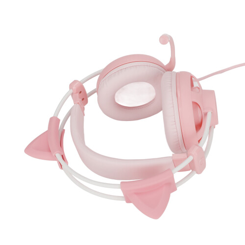Ακουστικά Cat Ear με φωτισμό RGB Virtual7.1Surround Sound με μικρόφωνο ακύρωσης θορύβου 2