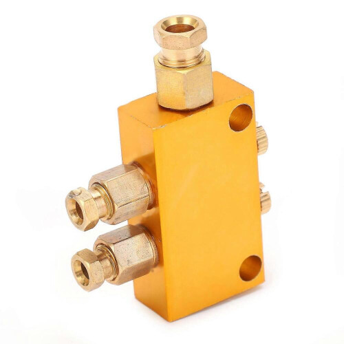 Olieverdeler TK-type, verstelbare messing olieverdeler. 2