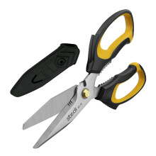 stedi 9-inch Professional Scissor Heavy Duty, Cardboard and Carpet Shears, Extremely Comfortable Soft Grip and Stainless Steel Precision Blades -Easy