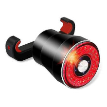 Cykelbaklykta, Vattentät LED-baklykta, USB-laddningsbaklykta, Varningslampa för cykel bak