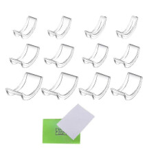 12 stuks onzichtbare ringverstellers voor losse ringen, geschikt voor alle ringen. Ringclips om ringen kleiner te maken.