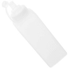 Quetschflasche für Soßen, Ketchup, Salatdressing, Marmelade, Salatsoße (1000 ml)