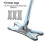 Σφουγγαρίστρα για υγρή και ξηρή χρήση One Mop Mop X Flat Mop 1