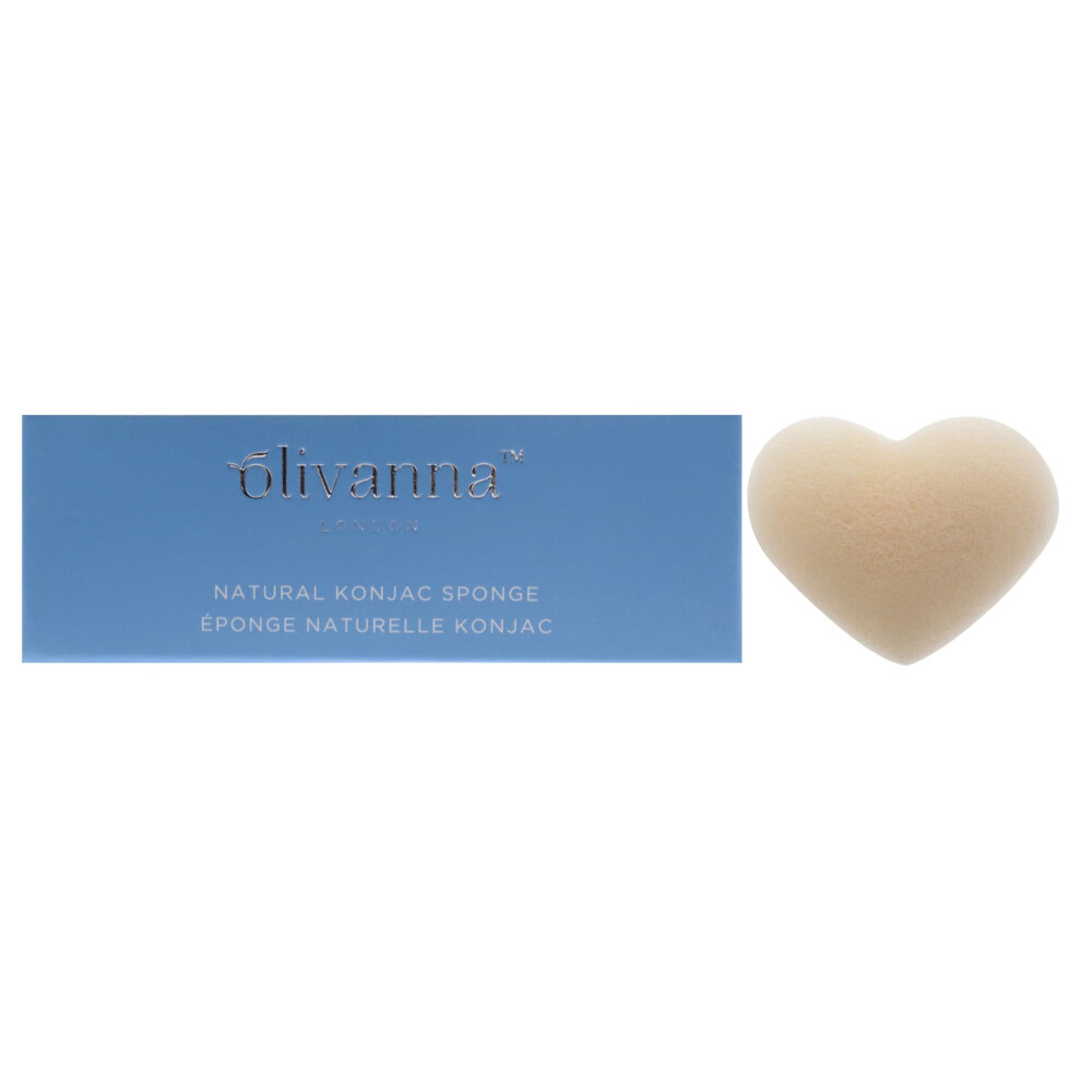 Olivanna Natural Konjac Sponge By For Women - 1 Pc Sponge