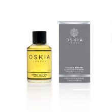 OSKIA Vitamin E Bath Oil ? Soothing Bath Oil with Vitamin E, Almond Oil & Chamomile for Hydrated, Soft Skin ? 200ml