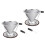Kaffeefilter mit Basis, filterloser Papierfilter 1