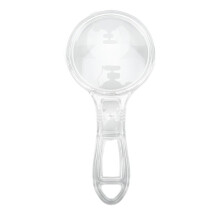Mini lupă transparentă compactă portabilă durabilă, clar vizibilă, pentru interior și exterior