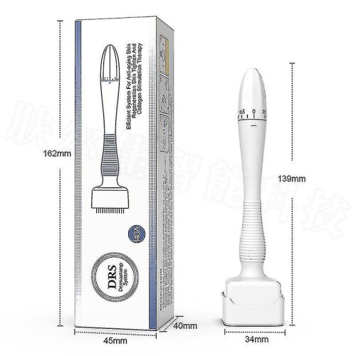 Derma Roller Ajustável para Microagulhamento - Caneta Derma Roller para Microagulhamento | Derma Roller 2