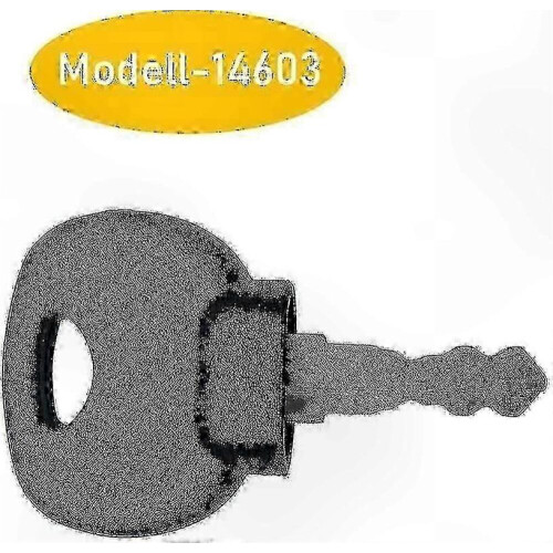Ignition Keys for Construction Equipment - 10 Pack Replacement Keys 1