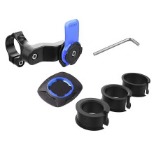 Suporte ajustável para celular com GPS para bicicleta/scooter, compatível com guidão de motocicleta.