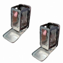 Lampă de lumânare pliabilă vintage pentru camping, drumeții, felinar portabil mic cu design clasic