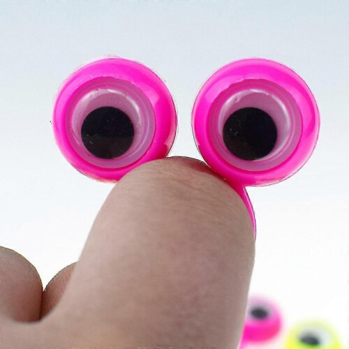Δαχτυλίδια Kawaii Knuckles 50x Κιτ δαχτυλιδιών ματιών Δαχτυλίδια Googly Eyes 2
