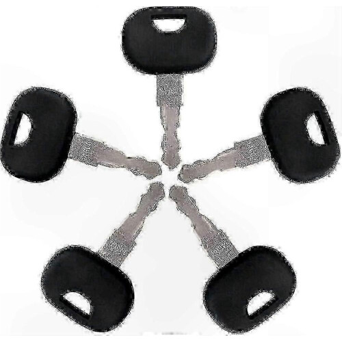 Ignition Keys for Construction Equipment - 10 Pack Replacement Keys 2